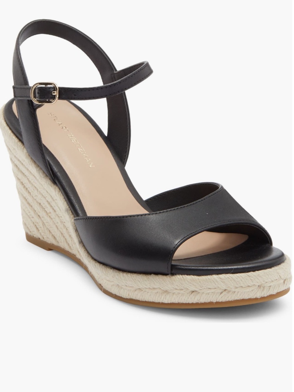 NWT $395 Stuart Weitzman Tia Wedge Sandals size 7.5